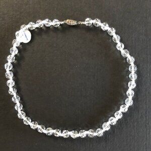 Jacobson's Austrian Crystal Necklace NWT